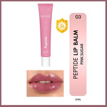 3 Adet Note Peptide 30SPF Lip Balm 03 Pink Sugar