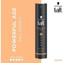 4 Adet Taft Powerful Age Saç Spreyi 250 ml