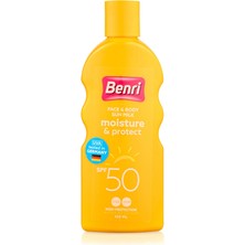 2 Adet Benri Nem & Koruma Güneş Sütü 50SPF 150 ml