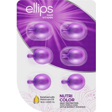 4 Adet Ellips Nutri Color Boyalı Saçlara Özel Saç Vitamini 6'lı Blister