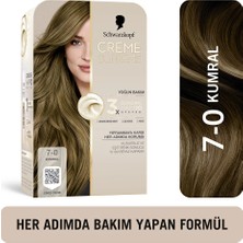 2 Adet Schwarzkopf Creme Supreme Yoğun Bakım Full Kit Saç Boyası 7-0 Kumral