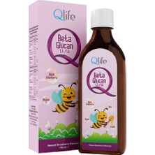 2 Adet Qlife Sambucus & Beta Glucan Şurup Takviye Edici Gıda 150 ml