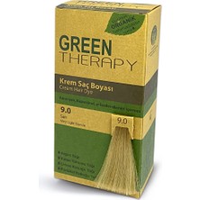 3 Adet Green Therapy Krem Saç Boyası 9.0 Sarı