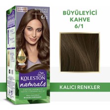 4 Adet Wella Koleston Naturals Saç Boyası 6/1 Büyüleyici Kahve