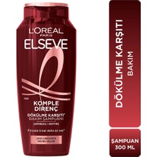 3 Adet Loreal Paris Elseve Komple Direnç Dökülme Karşıtı Bakım Şampuanı 300 ml
