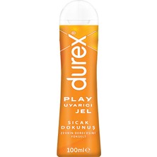 3 Adet Durex Play Uyarıcı Jel Sıcak Dokunuş 100 ml