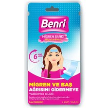 4 Adet Benri Migren Bandı