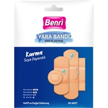 4 Adet Benri Karma Yara Bandı 50'li