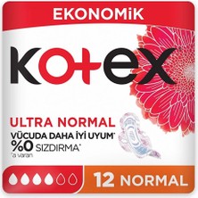 4 Adet Kotex Ultra Double Hijyenik Ped Normal 12'li