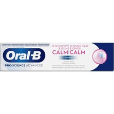 4 Adet Oral-B Pro-Science Advanced Hassasiyet ve Diş Eti Rahatlama Orijinal Diş Macunu 75 ml