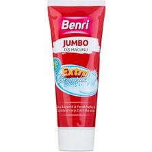 5 Adet Benri Dental Jumbo Diş Macunu 250 ml