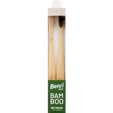 5 Adet Benri Dent Bambu Diş Fırçası 2'li (Yumuşak)