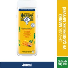 5 Adet Le Petit Marseillais Duş Jeli Organik Mango ve Çarkıfelek Meyvesi 400 ml