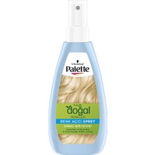4 Adet Palette Kalıcı Doğal Renkler Renk Açıcı Sprey 150 ml