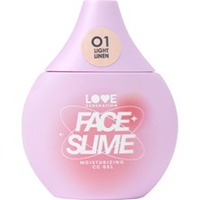 5 Adet Love Generation Moisturizing cc Gel Face Slime 01 Light Linen - Hydrating cc Gel