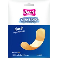 5 Adet Benri Klasik Yara Bandı 30'lu