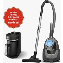Philips Torbasız Süpürge HDA150/61 Türk Kahve Makinesi 1200 W Güçlü Emiş Teknolojisi