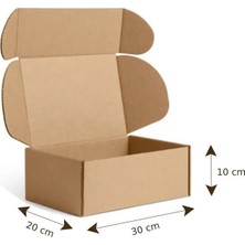 30X20X10 cm E Dalga E-Ticaret Karton Kutu , Kargo Kutusu 25 Adet