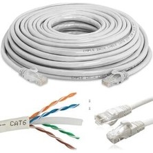 Seyidoğlu Cat6 Patch Ethernet İnternet Kablosu 5 m Gri Renk Yüksek Performanslı Uygun Bağlantı Tipi