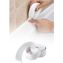 Omilife Su Sızdırmaz Bant 3.2 m Derz Dolgu Fayans Kenar Kapama Duşakabin Lavabo İzolasyon Bandı