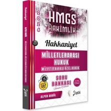 Yetki Yayınları Hakkaniyet Milletlerarası Hukuk Soru Bankası 2026