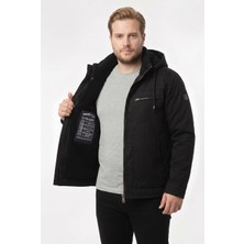 Dynamo Erkek Siyah Gabardin Su Geçirmez Kaban 2565