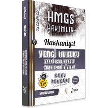 Yetki Yayınları Hakkaniyet Vergi Hukuku Vergi Usul Hukuku Türk Vergi Sistemi Soru Bankası 2026