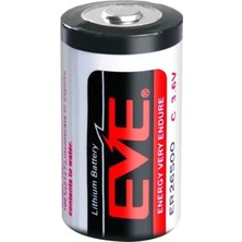 Eve ER26500 3.6V Lityum Orta Boy Pil