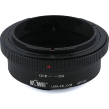 Ayex Canon Eos M İçin Canon Fd Lens Kullanım Adaptörü Toz Geçirmez Sağlam Yapı