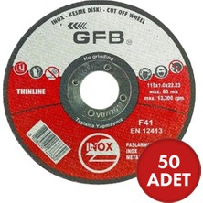 Gfb Kesici Taş - 50 ADET