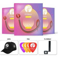 Pitbull Venus Seri Elektro Gitar Teli 09-56 7 Telli VEG 09-56 3P SSC 3'lü SET Hediyeli Paket