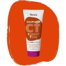 Fanola Color Mask 200 Ml Copper Flow - Besleyici ve Renk Koruyucu Saç Bakım Maskesi Tüm Saçlar İçin