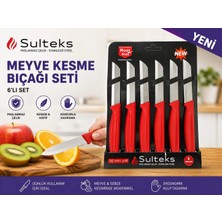 Sulteks Meyve & Sebze Bıçağı 6lı Çelik Paslanmaz