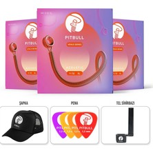 Pitbull Venüs Seri Akustik Gitar Teli 11-52 Extra Light Vag 11-52 3p Ssc 3lü Set Hediyeli Paket