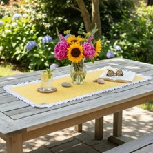 Maison Alisa “summer Breeze” Puantiyeli Fırfırlı Runner