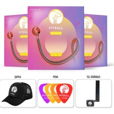 Pitbull Venüs Seri Elektro Gitar Teli 09-42 Super Light Veg 09-42 3p Ssc 3lü Set Hediyeli Paket