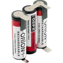Propil Orion 12V Li-On Matkaplar Için 18650 2450 Mah 30A Lithium Pil Grubu