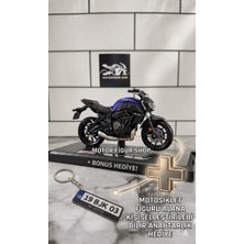 Maisto 1/18 Ölçekli 2018 Yamaha Mt-07 Motosiklet Figürü Plastik Materyal ile Detaylı Tasarım