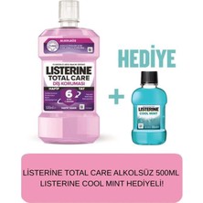 Listerine Total Care Hafif Tat 500 ml +  Mini Cool Mint Hediye