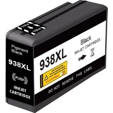 HP 938XL-4S6Y2PE (Pro 9110/Pro 9117/Pro 9120/Pro 9122/Pro 9125/Pro 9730/Pro 9132/Pro 9135/Pro 9720/Pro 9730) Uyumlu Siyah Kartuşu