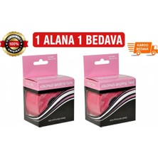 Kino Pain Kinopain Ağrı Bandı Pembe 5cm.×5m.1ALANA 1 BEDAVA