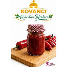 Kovancı Gıda Ev Yapımı Doğal Biber Salçası 1000 G Katkısız & Güneşte Kurutulmuş
