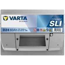 Varta D24 12V 60 Ah Blue Dynamic Akü 2024