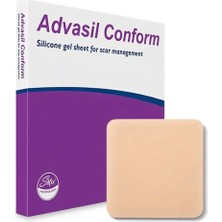 Advancis Advasil Conform 10cm X 15cm Silikon Jel Tabaka Skar – Keloid