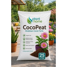 Cocopeat 25 Litre Hindistan Cevizi Torfu | Saksı ve Bitki Toprağı | Plant Home