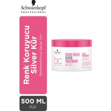 Schwarzkopf Bonacure 500 ml Gümüş Kür Renk Koruyucu Özellikte Boyalı Saçlar İçin Özel Formül