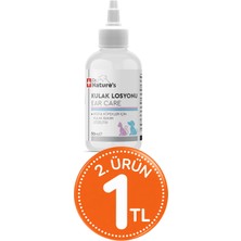 Dr. Nature's Kedi Köpek Kulak Temizleme Solüsyonu 50 ml – Günlük Kulak Bakım Damlası