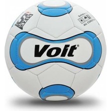 Voit Extreme Dikişli Futbol Topu N:5 Beyaz - Mavi PU Deri 32 Panel Özellikli