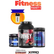 Xpro Nutrition Xpro Fitness Paketi 1 - Whey Protein(Çikolata)-Creatine-Bcaa(Karpuz)