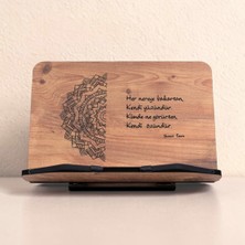 İsfahanTA Kitap Okuma Standı Masaüstü Ahşap Rahle